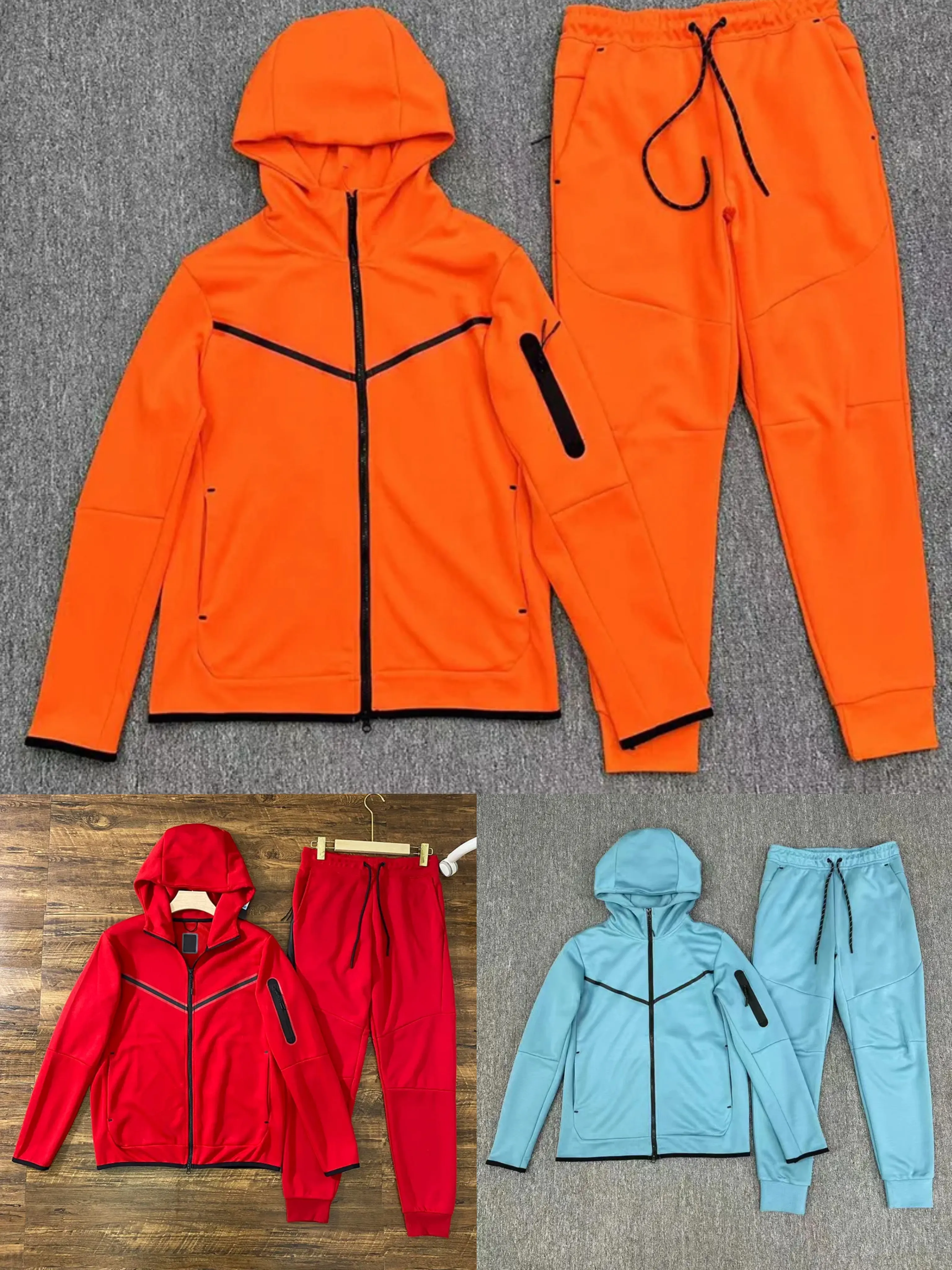 Men Tracksuit juicy tracksuit Designer sweatsuit womens mens Thin Tech Fleece joggers jacket Set Sports Long Sleeve clothes track suit for Spring