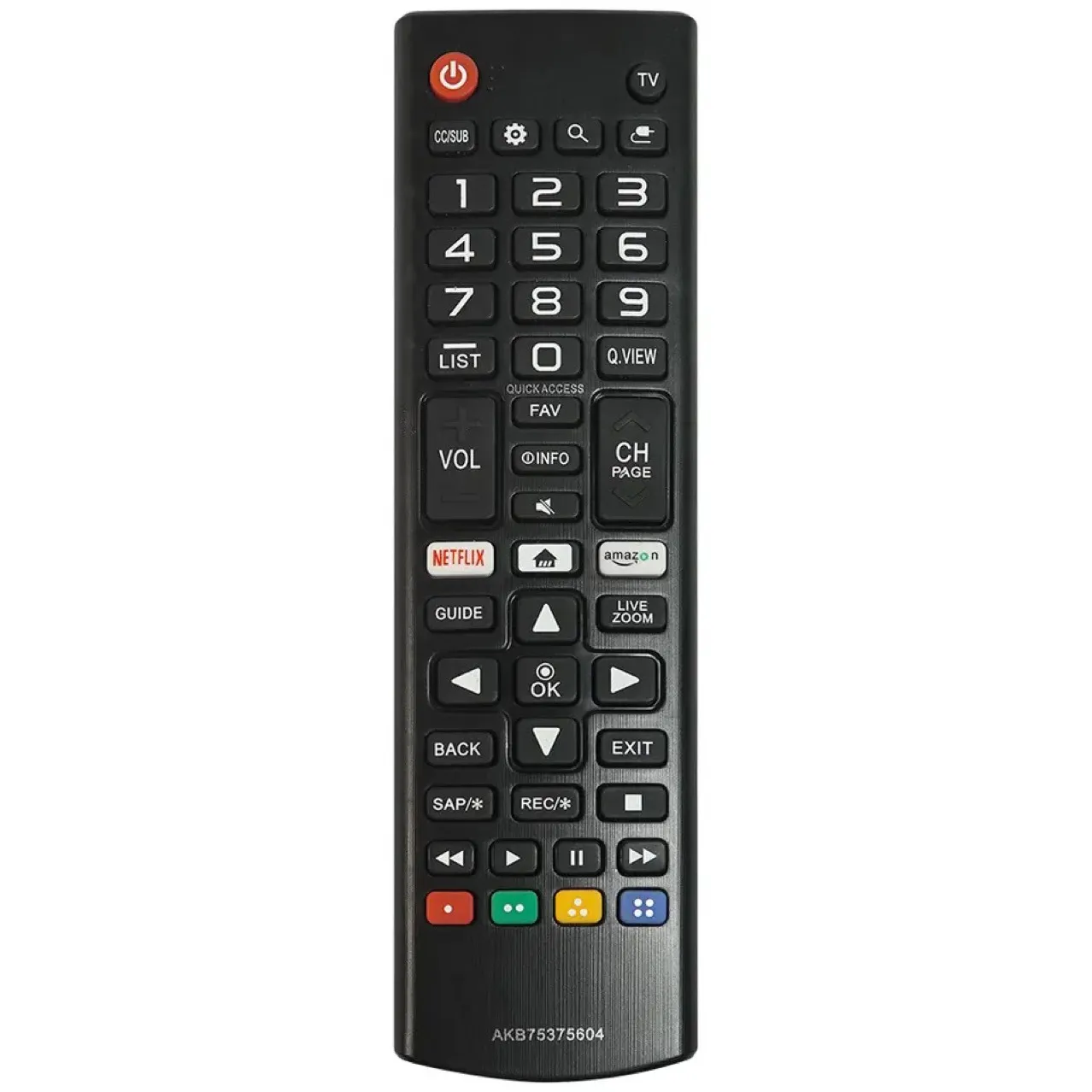 LG TV Smart 32LK540bp LCD TVリモートコントロール用の新しいAKB75375604