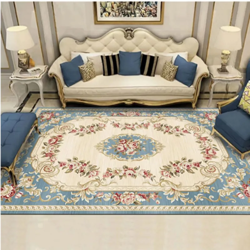 Teppiche im europäischen Stil, Wohnzimmer-Dekorationsteppich, hochwertige Teppiche für Schlafzimmer und großer Lounge-Teppich, Heimdekoration, Matte 230825