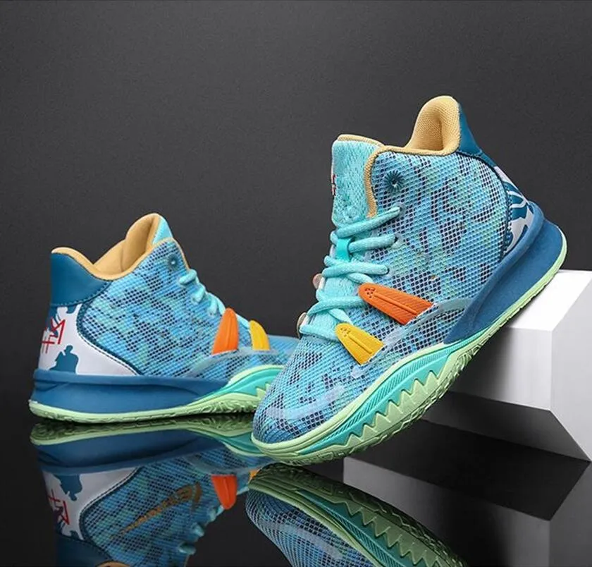 Multi color deals basketball shoes