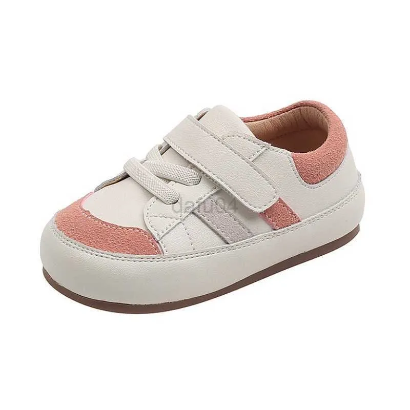 Primi Camminatori DIMI 2023 Primavera/Autunno Del Bambino Del Bambino Scarpe Morbide e Traspiranti In Pelle Microfibra Infantile Scarpe Da Ginnastica 0-3 Anni Piatto Walker scarpe L0826