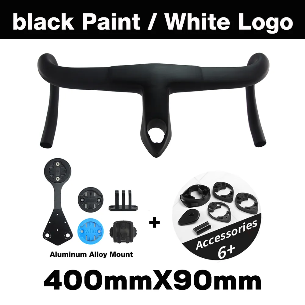 1K Aero Full Carbon Fiber Integrated Bike Handlebar React Component Did Mount Super Quality