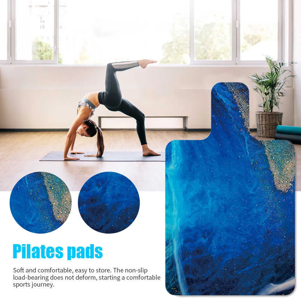 Yoga Mat Anti Slip Pilates Mat Pilates Natural Rubber Protection