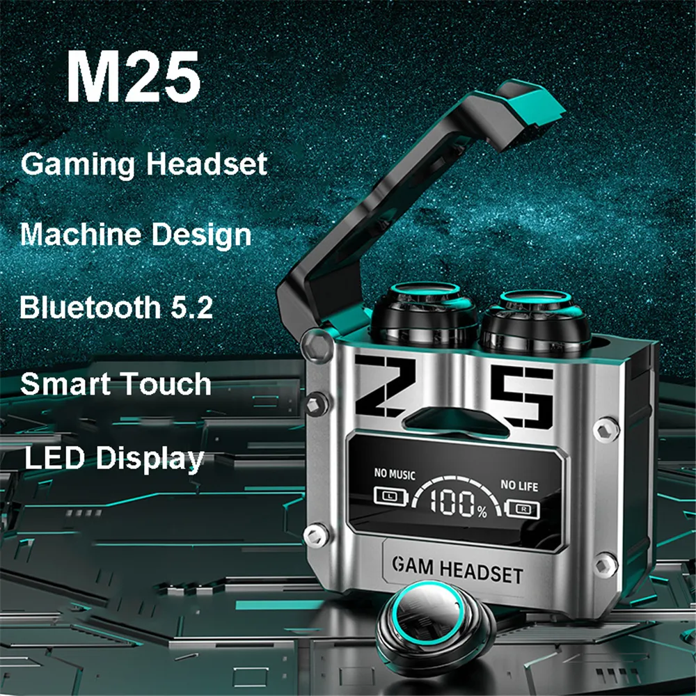 M25 Mecha True Wireless Bluetooth Earbuds Metal... From Nicholasstore, $5.8  | DHgate.Com