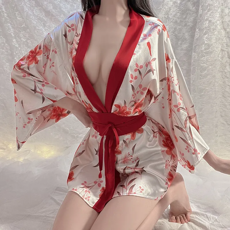Kimono Lace Nightwear for Men Three Point Type Japanese Style Pajamas from  Dhgate Sexy Pyjamas