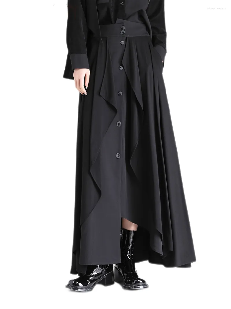Solid color fashion long skirt S079 Solid color fashion long skirt S079