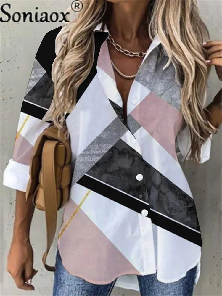 Elegant Print Printing V Neck Tops(6 Colors) Elegant Print Printing V Neck Tops(6 Colors)