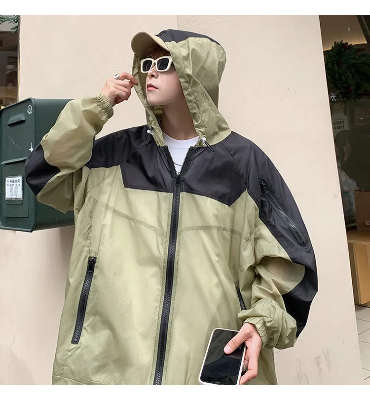 Summer Mens Hooded Jackets Sale Jacket Fashionable Casual