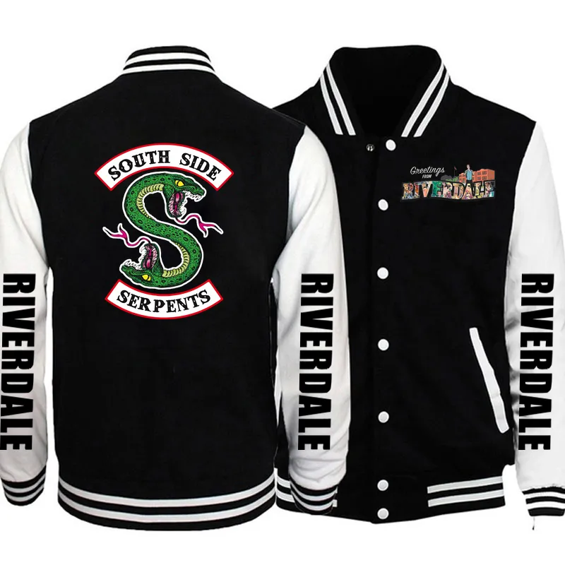 Vestes pour hommes Riverdale hommes/garçon Baseball Veste hommes Design de mode Riverdale hommes Slim Fit collège Varsity Veste hommes marque élégant Veste Homme 230825