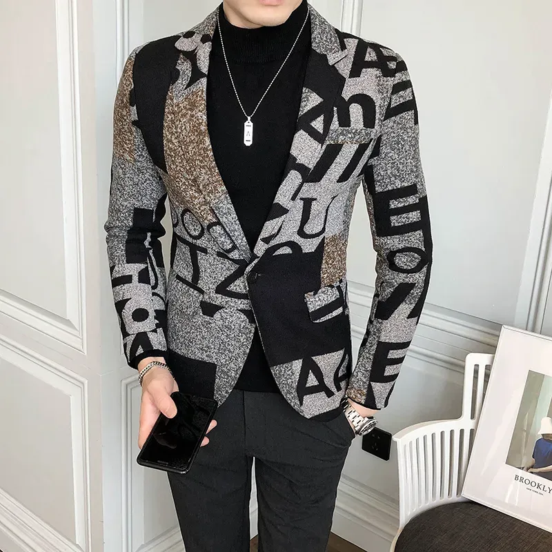 Men's winter online casual blazer