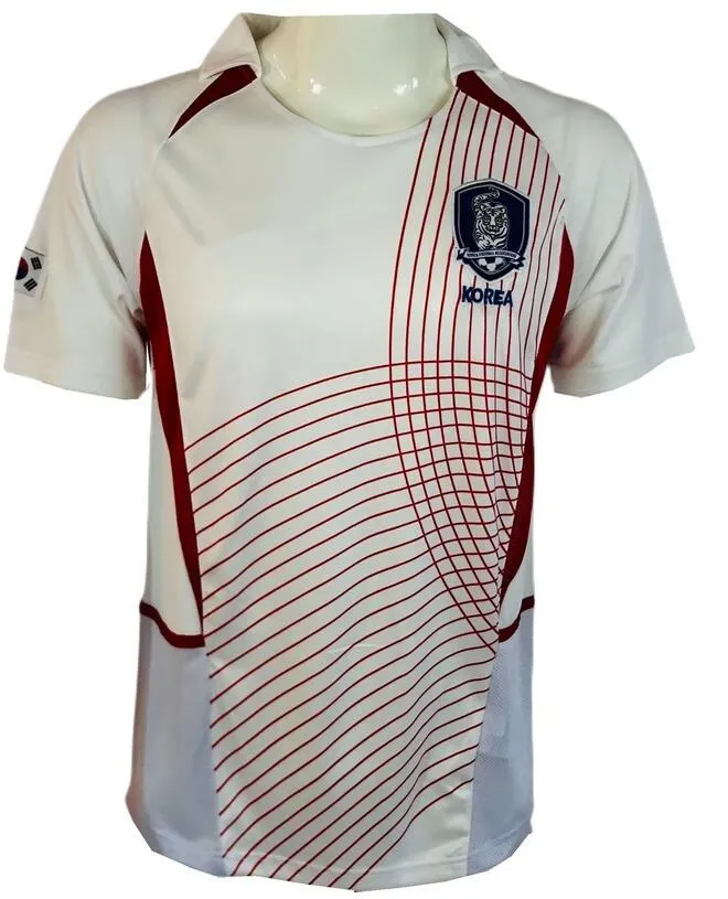 ウェア VINTAGE KOREA SOCCER SHIRT Vintage Korea Soccer Jersey: 2002-2004 Retro Football Shirts