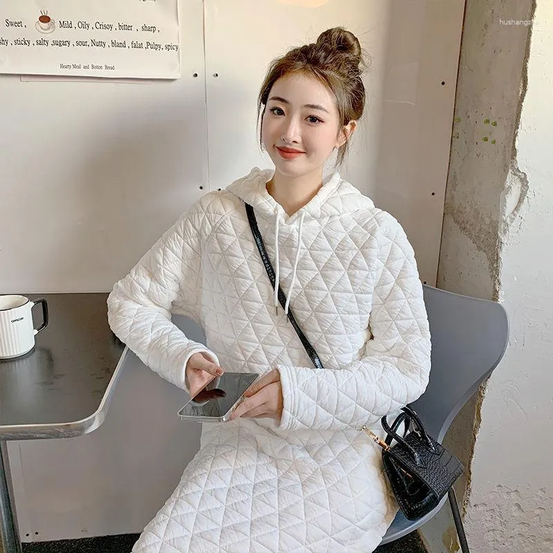 light knit dress Klesis Lightweight Striped Knit Sweater Dress in Light Blue/Ivory S main image 1