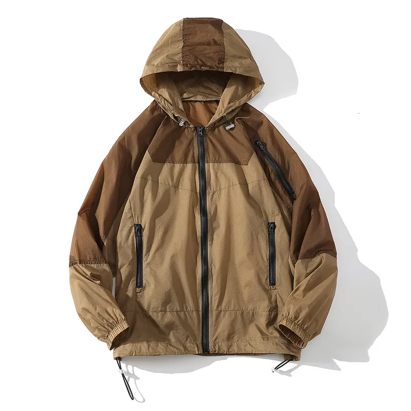 百貨店福袋 Hooded Mens Summer Jackets Casual Fashionable Jacket Sale Clothing