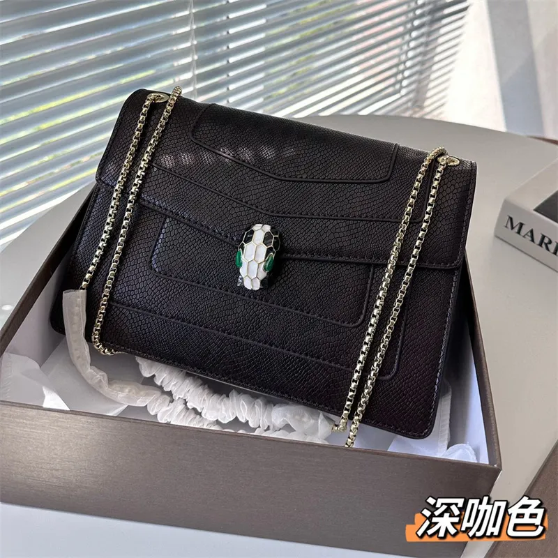 最上の品質な Snakeskin Designer Skin Snake Sparkling Shoulder With Bag バッグ