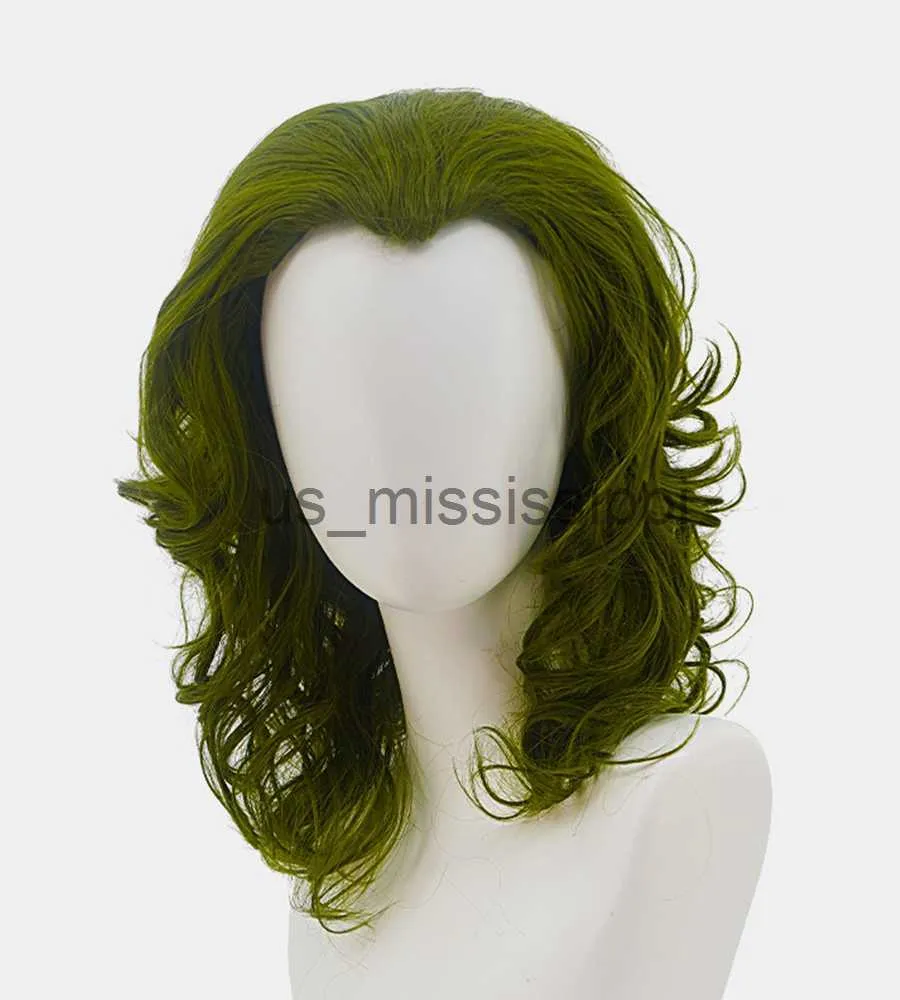 Green hair wig joker discount