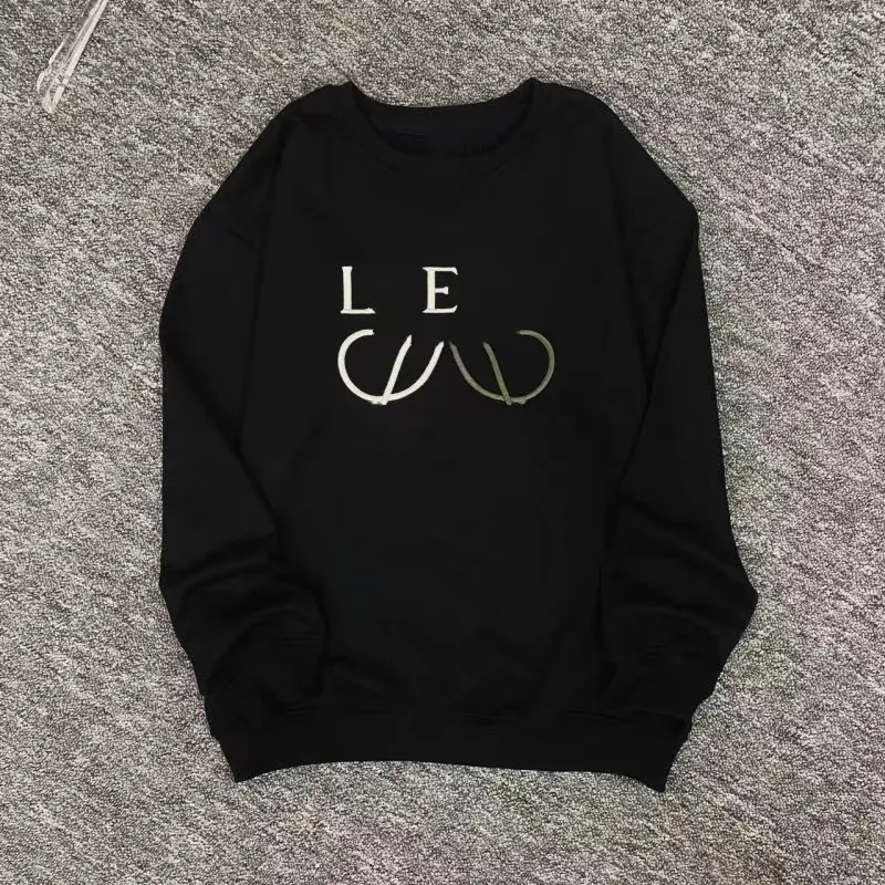 مصمم نساء هوديي رسالة كلاسيكية anagram تطريز Femme pullover هوديز sweatshirts طويلة الأكمام مقنع