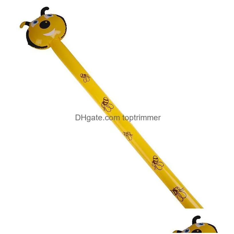 balloon 120cm cartoon inflatable animal long hammer no wounding kids giraffe stick toy baby children toys random style drop delivery