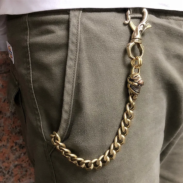 Copper wallet chain sale