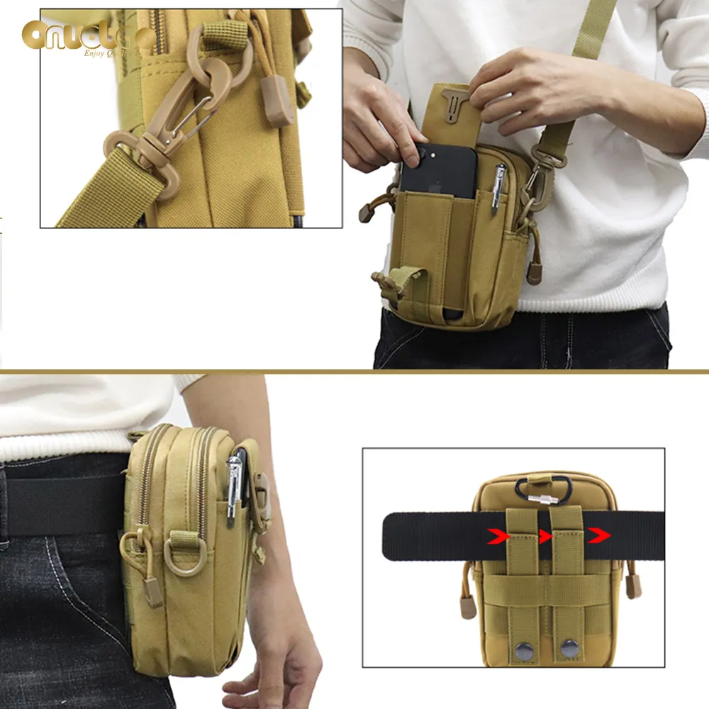 Mobile top waist bag