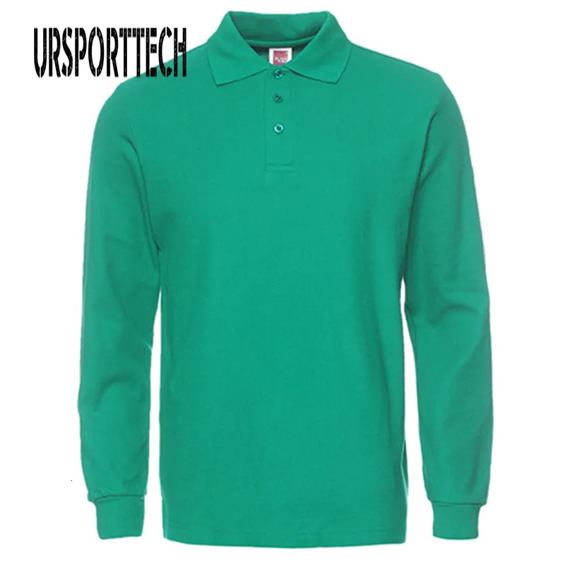 Polo da uomo Polo di marca Camicia a maniche lunghe da uomo Camicie da uomo Moda casual in cotone Slim Fit Maglie Plus Size XS3XL 230825