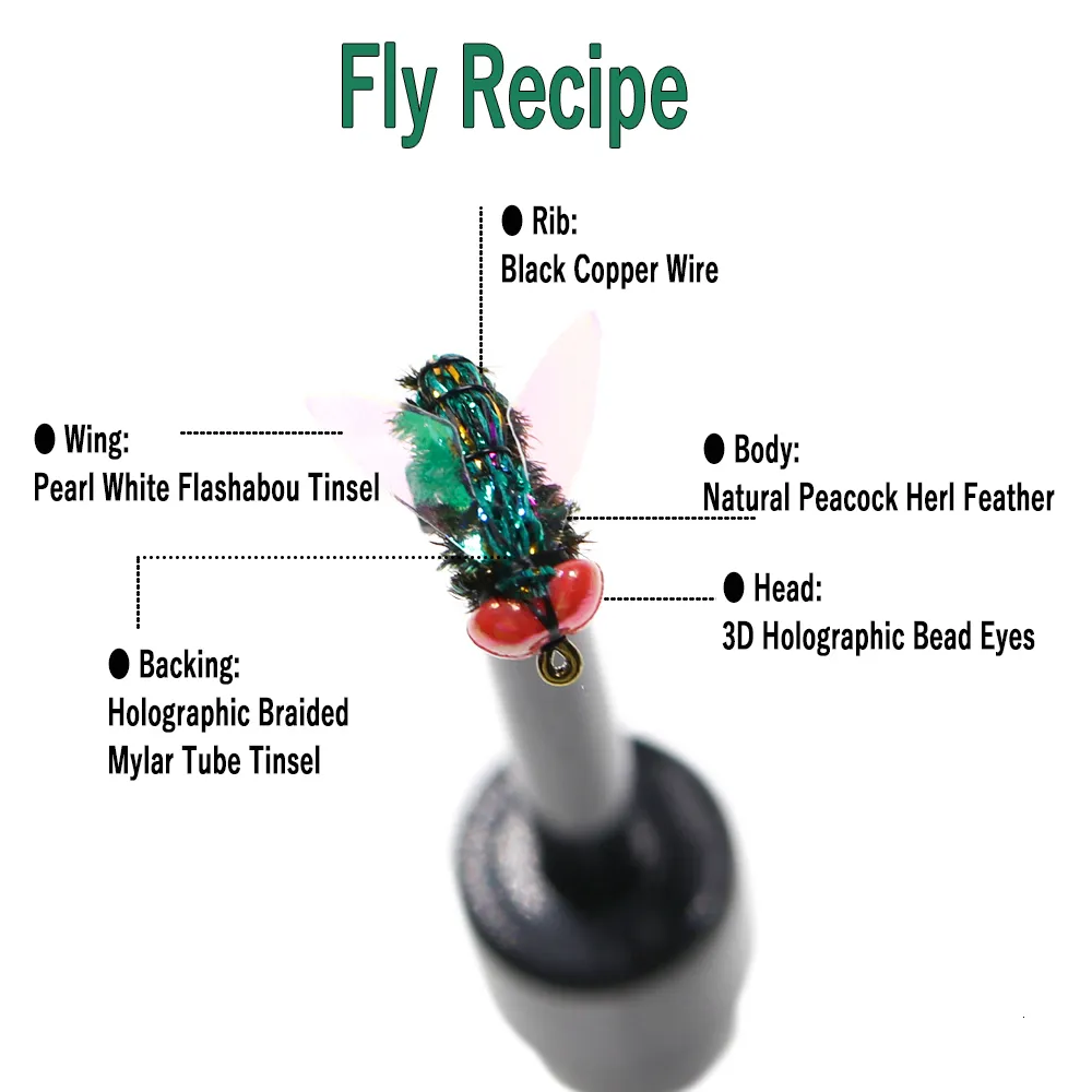 Baits Lures WIifreo Realistic Bottle Flies Fly Fishing Artificial Bionic Insect  Lure For Bass Trout Carp Bait 230825 From Kang07, $5.24