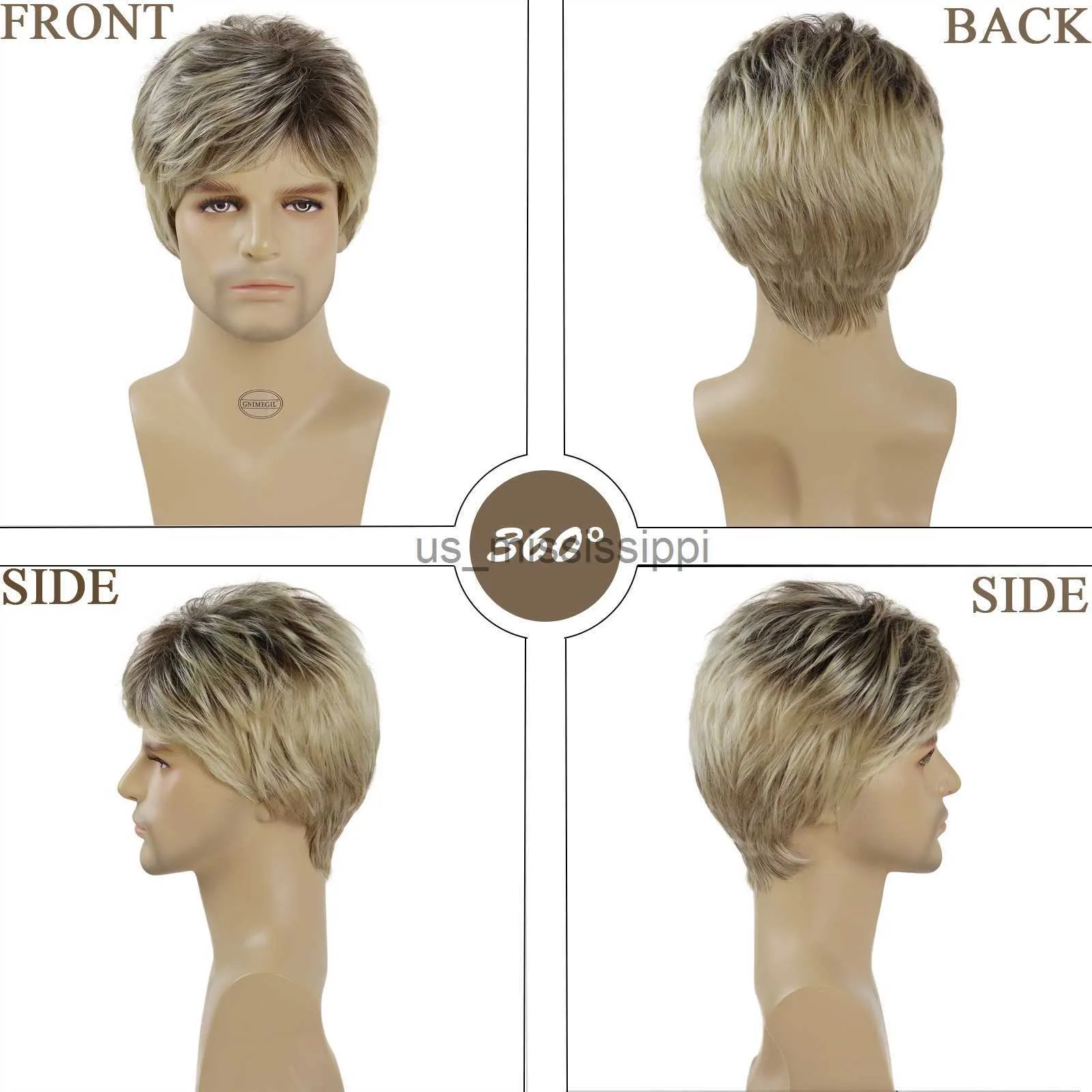 Short hair ombre wig new arrivals
