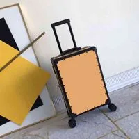GOYA bags 2021 aluminum frame suitcase net celebrity explosion style password lock boarding travel luggage 20 inches