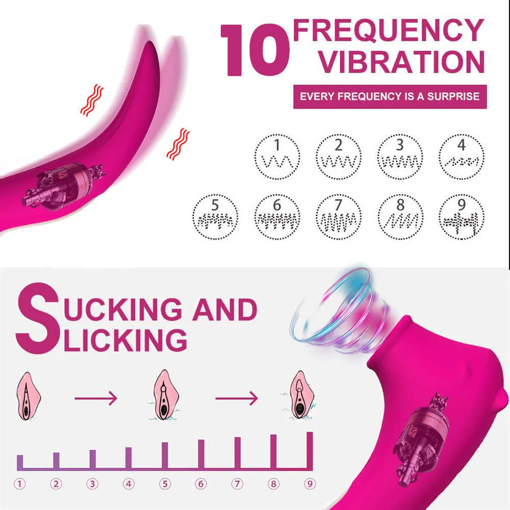 NXY Vibratörler Güçlü Sucking Vibratör Mipon Kliter Sucker Klitoris Stimülatör G Spot 3 Hız Kadınlar Seks Oyuncakları Yetişkin 230809