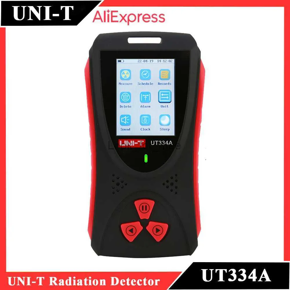 UNI-T UT334A Strahlungsdetektor Geiger Alpha Beta Gama Professionelles Messgerät Röntgenstrahlungsdosimeter Dosisalarmtester HKD230826