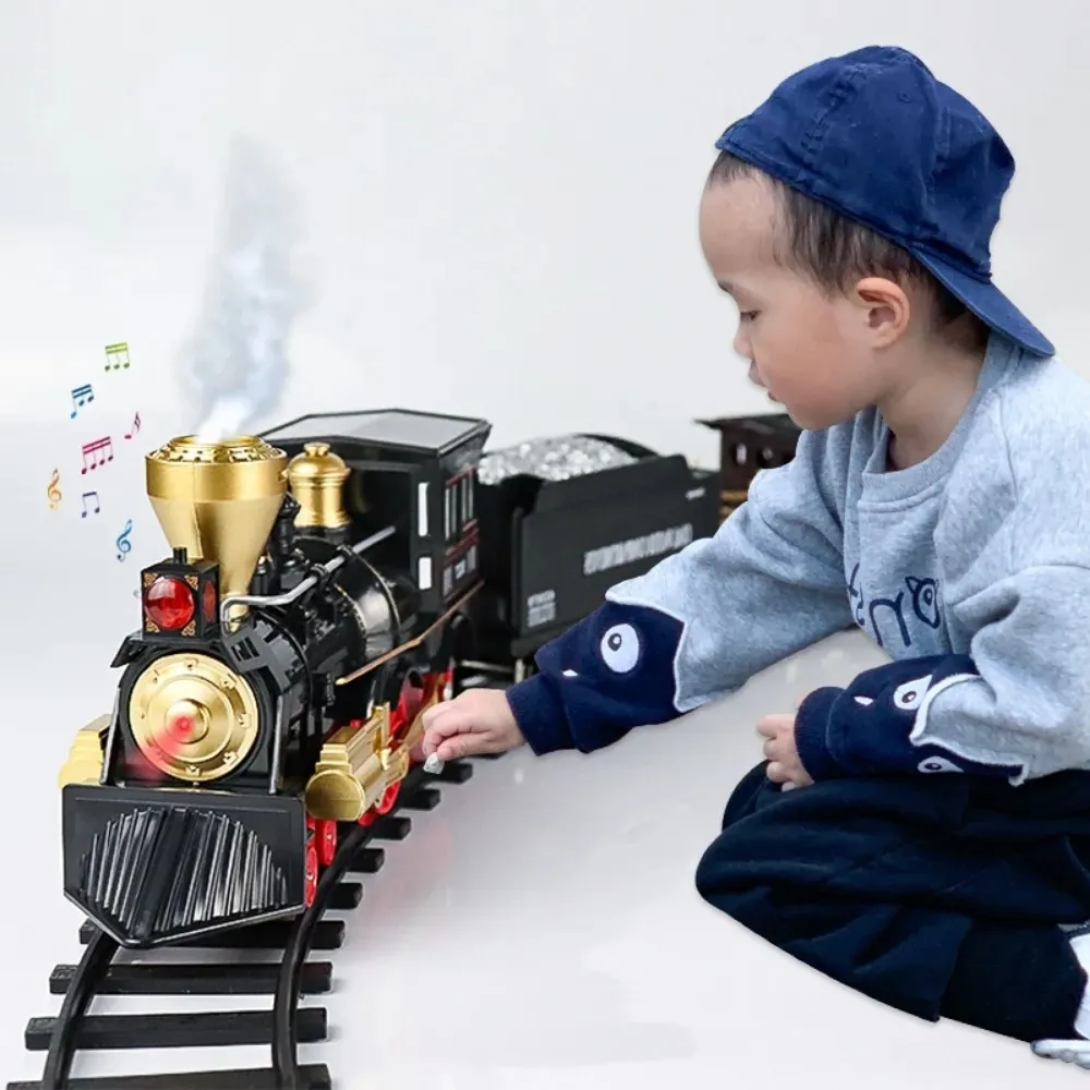 A14 - Jouets De Train Électrique En Bois Moulé Pour Enfants