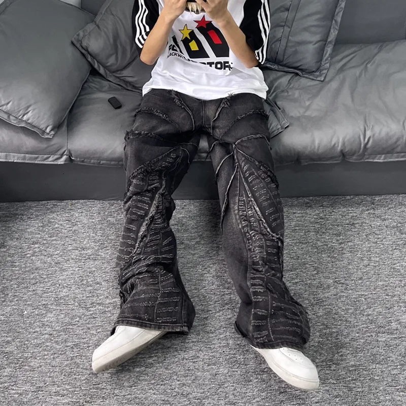 パンツ archive swagger sarrouel black jeans y2k 87645ad2-b074-461b-abfc-