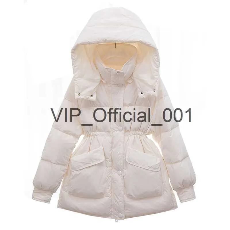 2023 Nuovo Casual Piumino Danatra Bianca Donna Autunno Inverno