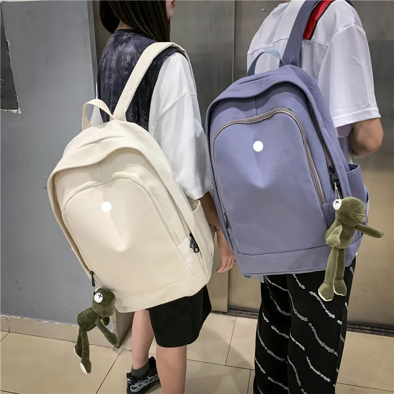 LL2755 Unisex rugzakken Studenten Laptoptas Excerise Bags Knapzakken Reizen Unisex Outdoor Schoolrugzak Verstelbare knapzak Packsack Rugzak Geen sleutelhanger