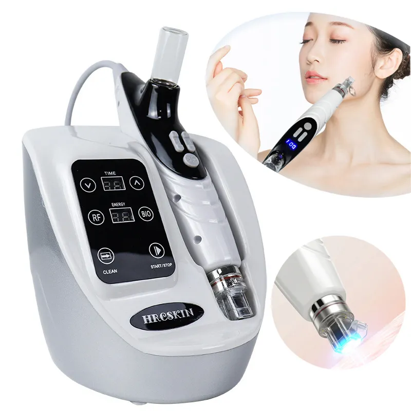 Dispositifs de soins du visage RF Injecteur Aiguille Gratuit EMS Mésothérapie Pistolet Anti-rides Eau MesoGun Meso Rajeunissement Beauté de la peau 230825