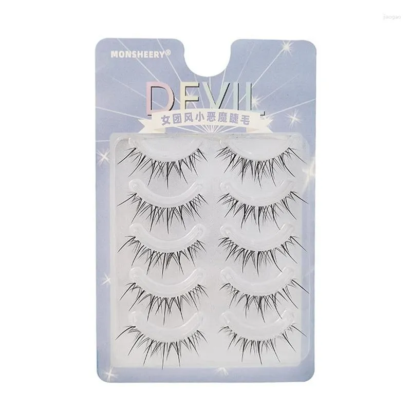 Faux cils ultra fins et doux, multicouches, moelleux, longs et épais, pour femmes et filles, maquillage DIY