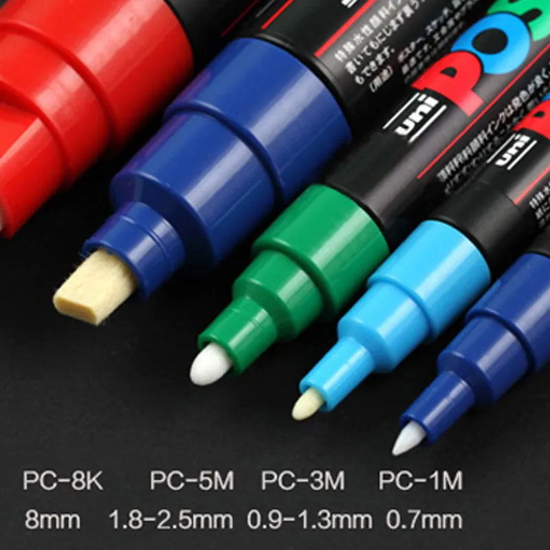 Posca Markers Medium Tip, Poster Advertising Pen