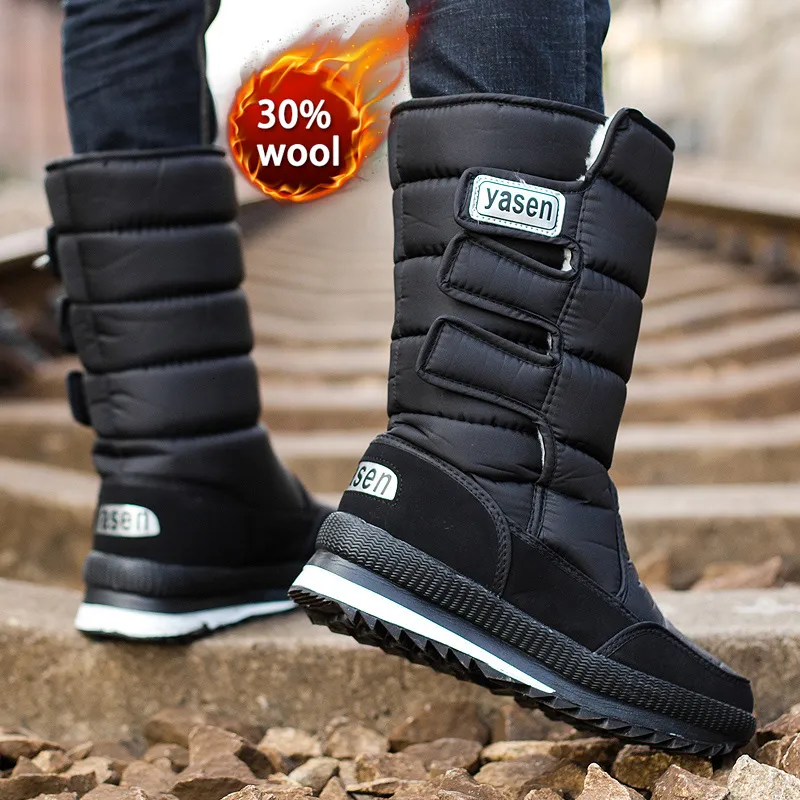 Laarzen Snowboots Heren Waterdichte Heren Winterlaarzen Met Bont