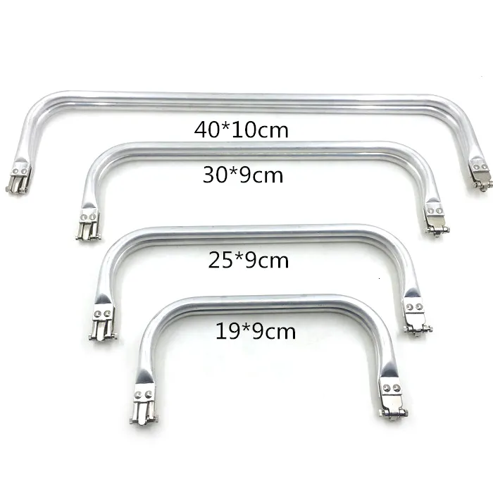 Bag Parts Accessories metal frame aluminum tubular internal hinge purse 20 25 30 cm frames wholesale bag 230823