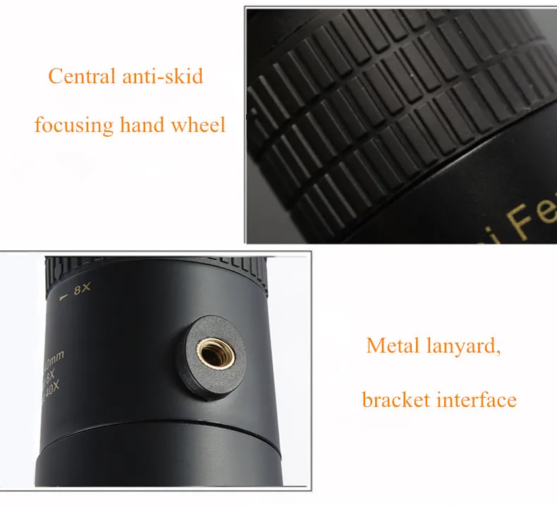 Maifeng Professional Monocular Telescope Powerful 8.40X40 High Zoom For ...