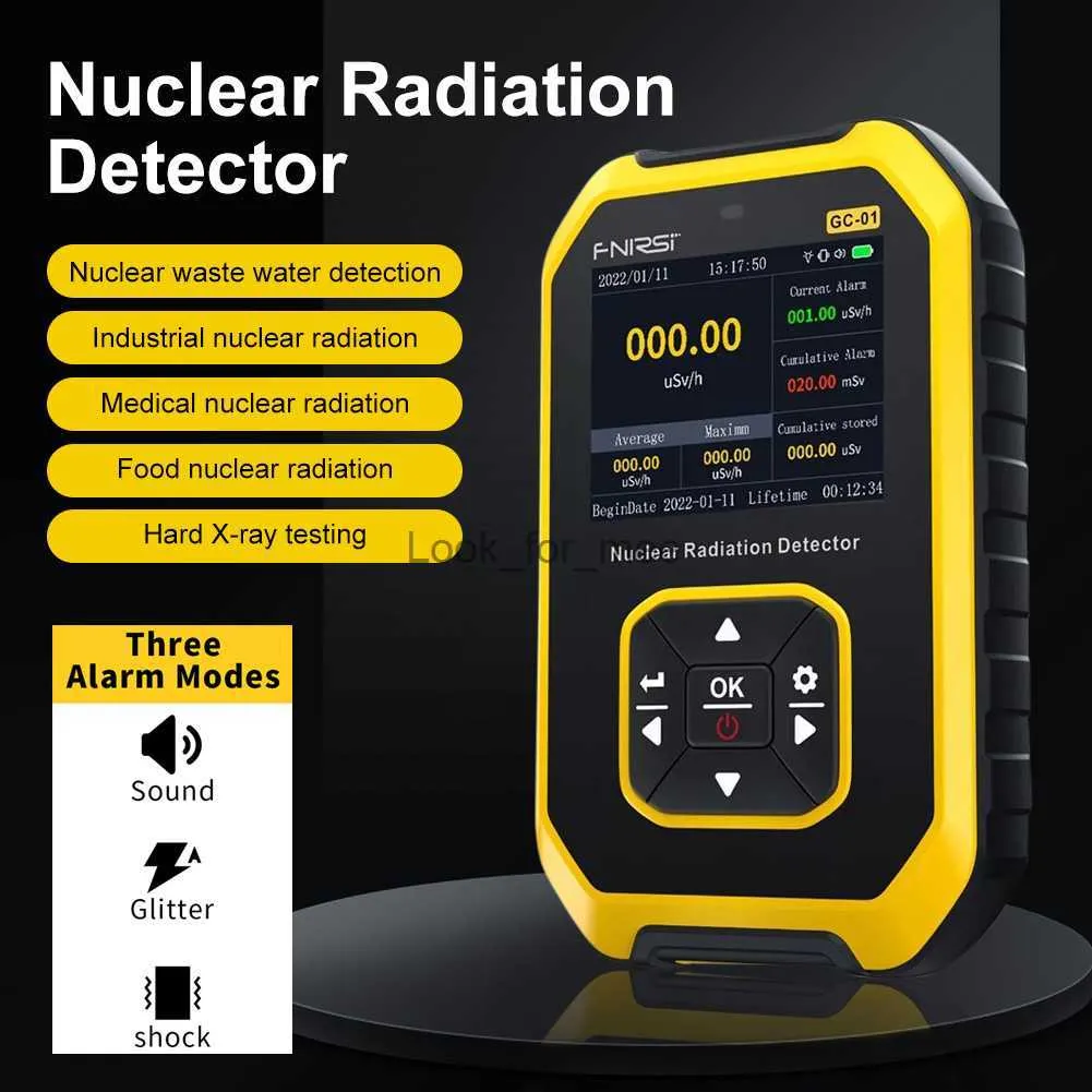 Новый детектор ядерного излучения gc01 Гейгер против Дозиметра Профессионал рентгеновский рент.