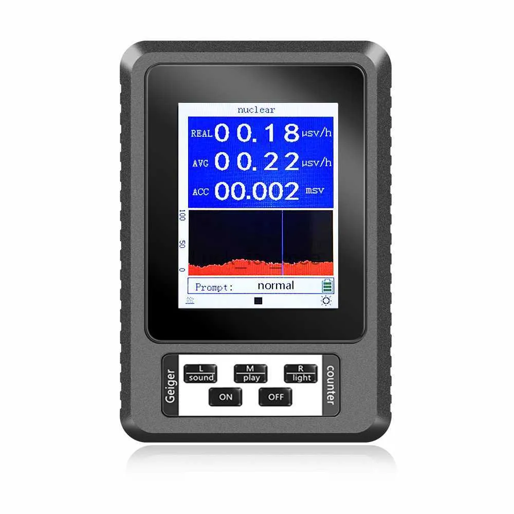 Geiger Counter Kärnkraftsstrålningsdetektor röntgen -ray -ray -detektor i realtid Medel Kumulativa doslägen Radioaktivt testare HKD230826