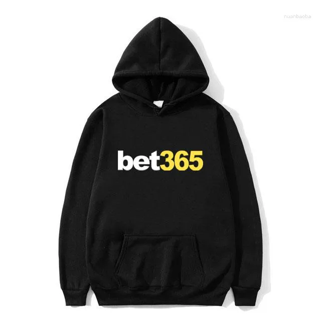 Erkek Hoodies Komik Moda Marka Tasarımı Bet365 Spor Kitabı Futbol Hoodie Erkek Kadınlar Hooded Sweatshirt Erkek Vintage