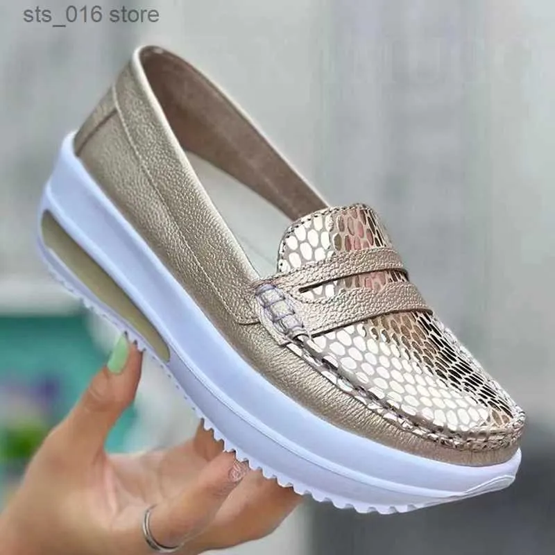 Loafers Slip Flats Women Summer Casual Dress Non Female Comfy Driving Woman Sneakers Tennis Shoes T230826 167