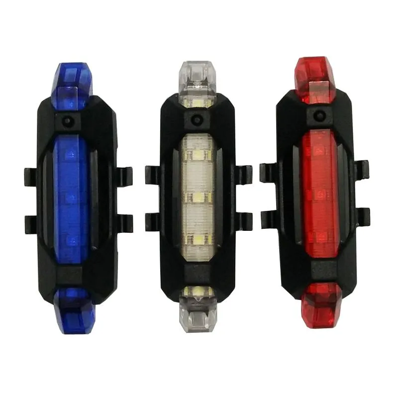 自転車ライト自転車リアライト防水USB充電式LED安全警告ランプバイクフラッシングアクセサリーナイトライディングサイクリングZZ