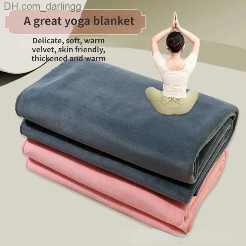 Iyengar Manta De Yoga Manta Especial Meditación Sin Pilling Yoga Gimnasio  Accesorios Tienda Toalla Manta Cálida Manta De Descanso Q230826 De 13,76 €