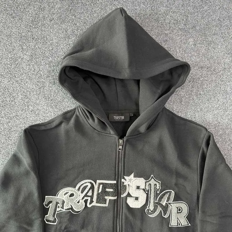 Nouveau 2023 Trapstar femmes automne hiver hommes ensemble de vêtements de Sport mode Sport sweat à capuche et pantalon costume hommes broderie pull survêtement