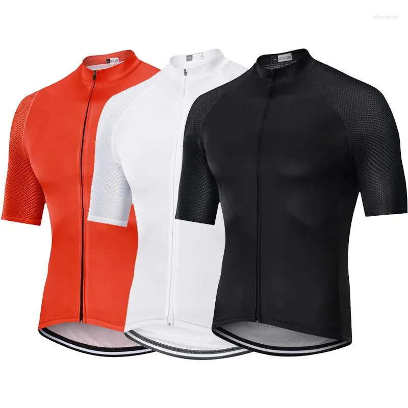 Kurtki wyścigowe Men Cycling Jersey Mtb Bike Maillot Downhill Wysokiej jakości 2023 Pro Team Tricota Mountain Rower Clothing