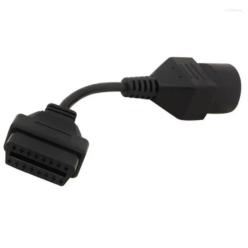 Adapterkabel voor Mazda, 17-pins naar 16-pins kabel Obd2-adapterconnector Diagnostische scannerkabel Adapterkabel Diagnostische kabel voor Mazda met een 17-pins vrouwelijke interface