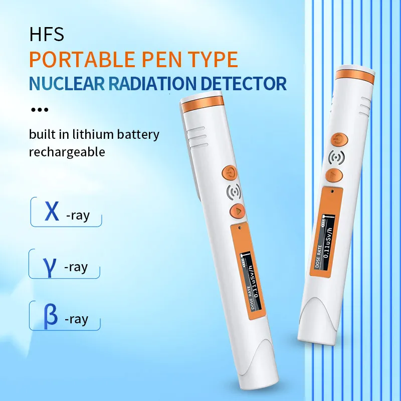 Tester di radiazioni Contatore Geiger HFS-P3 Rilevatore di radiazioni nucleari Rilevatore di raggi X Beta Gamma Contatore Geiger Dosimetro 230826