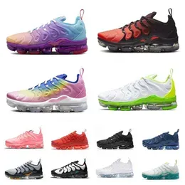 Air Vapores Max TN Plus Running Shoes Men Women Triple Black Red White Cherry Peach Purple Blue Cool Grey Citrus Rough Green Since 1972 Mens Trainers Outdoor Sneakers
